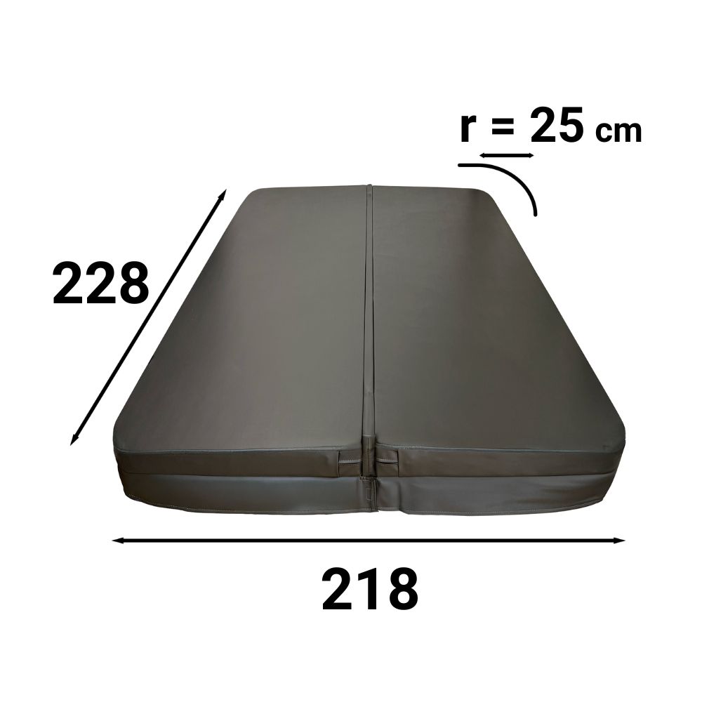 Rechthoekige spa-afdekking-218x228r25-111290