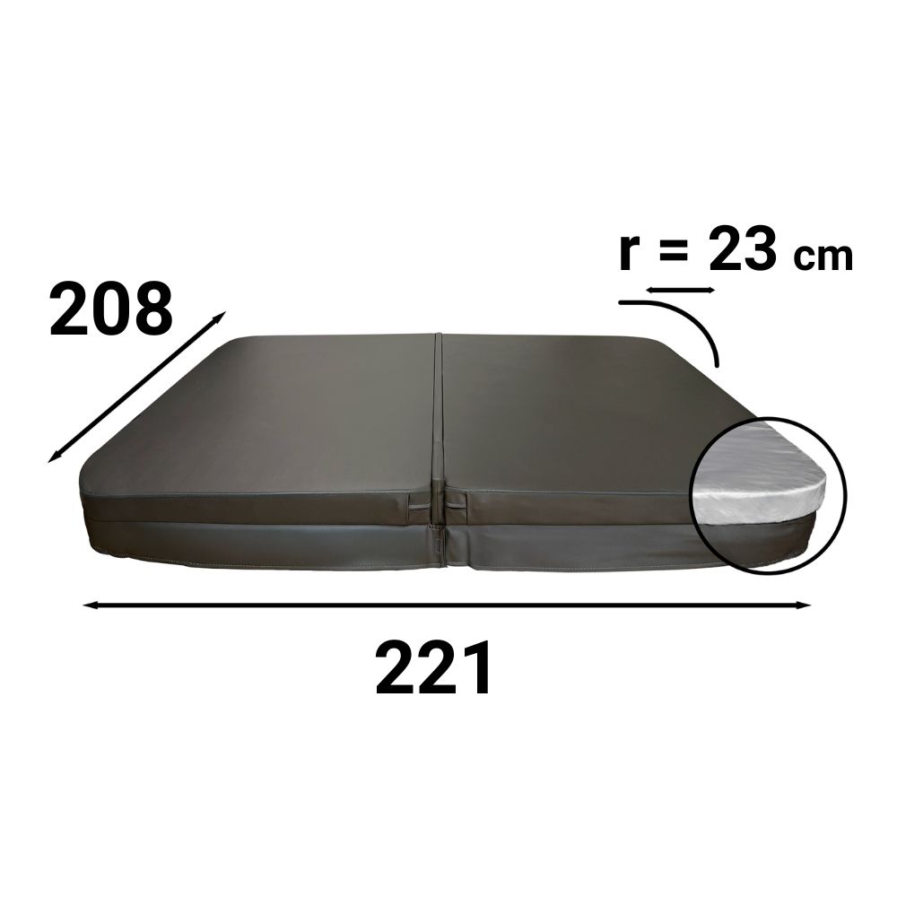 Rechthoekige spa-afdekking-221x208r23-111211
