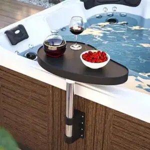 Exclusieve grijze dranktafel voor spa's