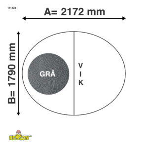 Spa cover | 217,2x179 | Grijs | 111423